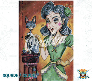 Vorschau Kit Oraloa Diamond Painting Die Schwiegermutter