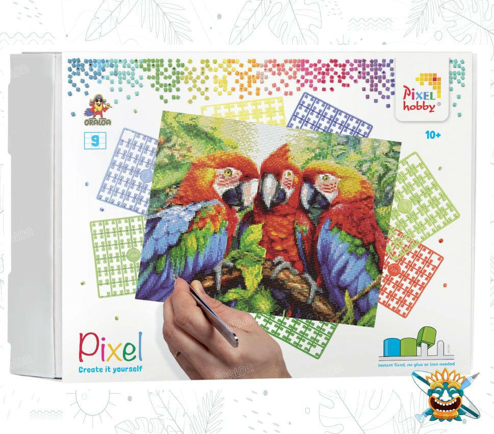 Pixel Hobby Oraloa - Macaw Family Oraloa.