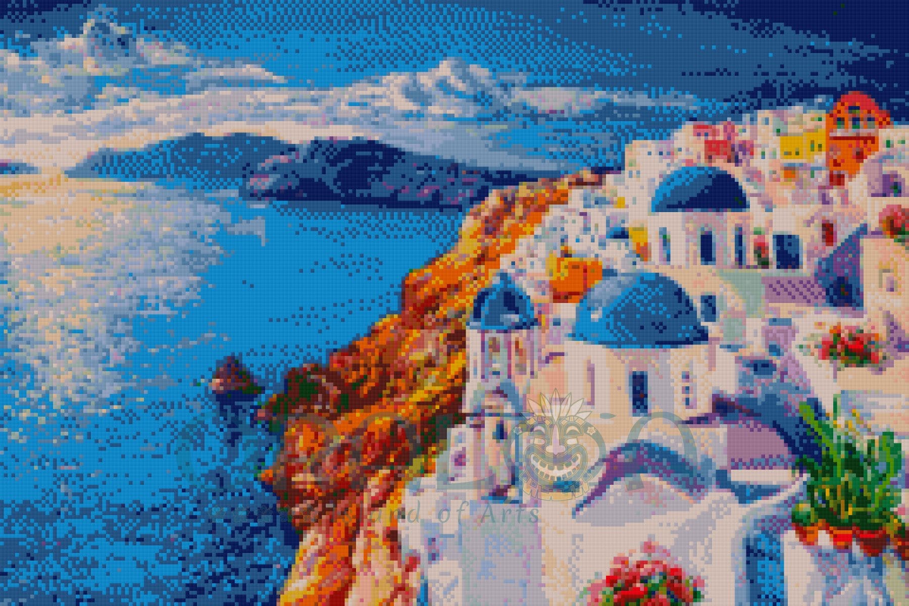 Blue Santorini