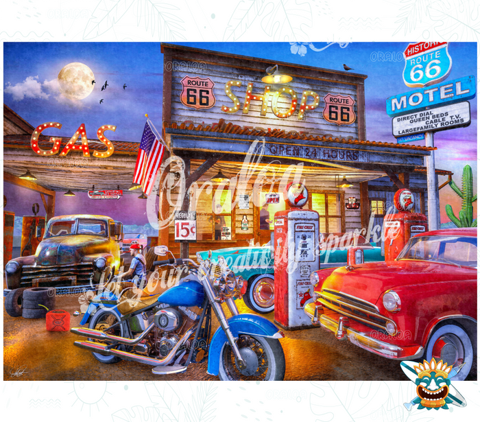 Old Southern Gas Station