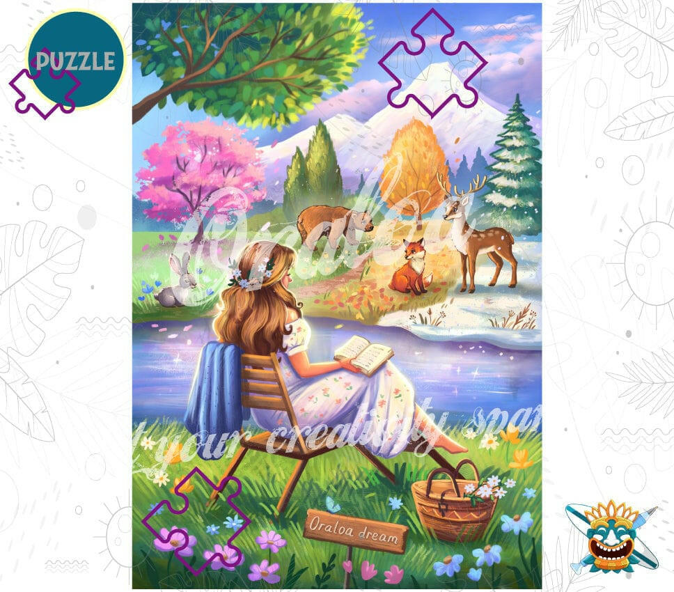 Puzzle 1000 pieces: Four Seasons Oraloa.