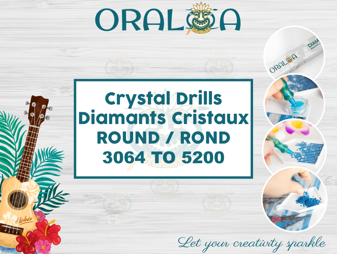 Diamantes de cristal redondo - 3064 a 5200