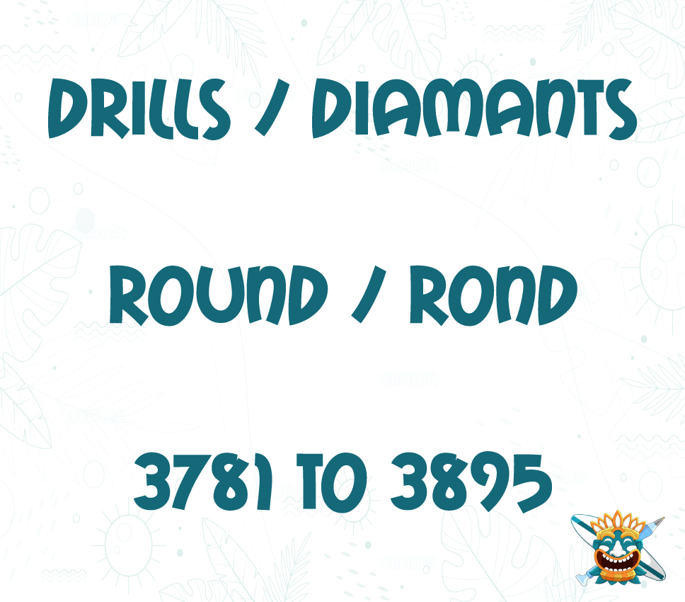 Round drills 3781 to 3895