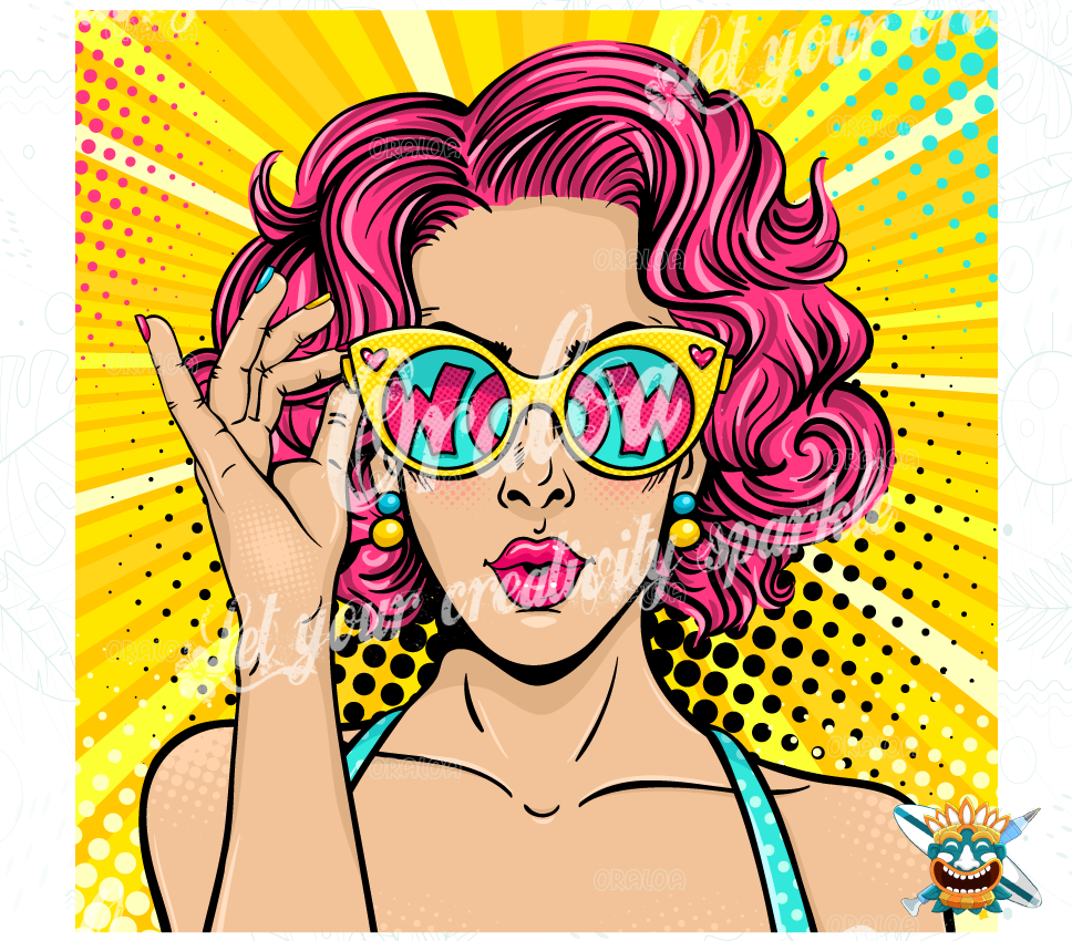 Wow - Oraloa Diamond Painting kit art thérapie